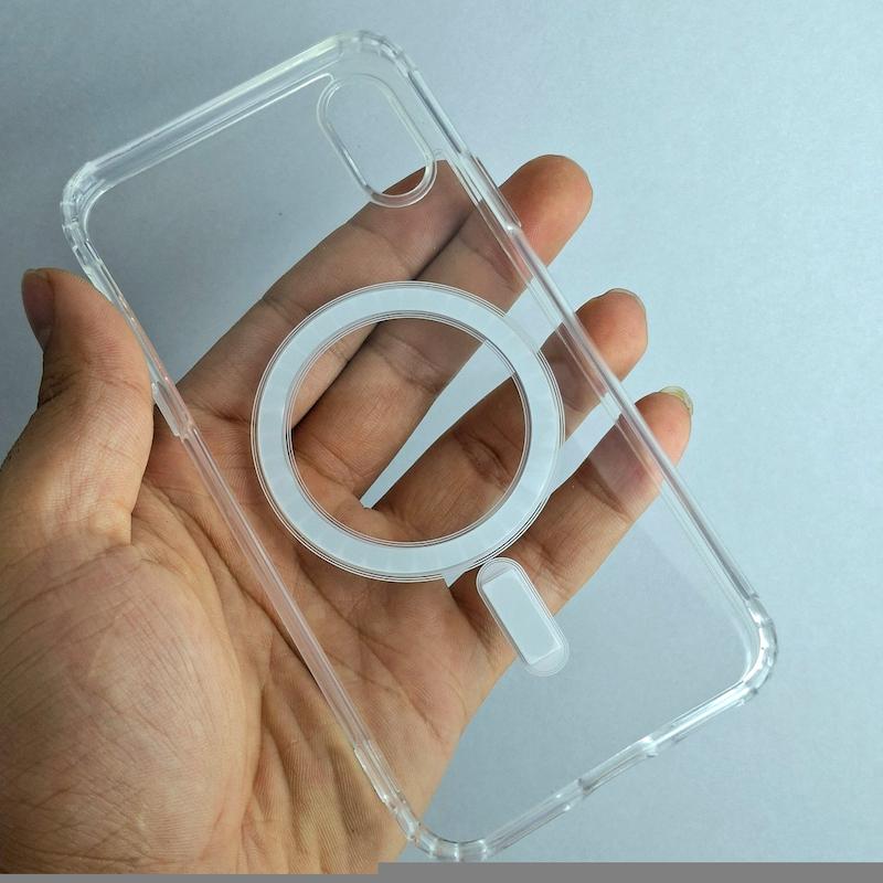 کاور IPhone X / XS شفاف مگسیف ساپورت اپل آیفون x و xs