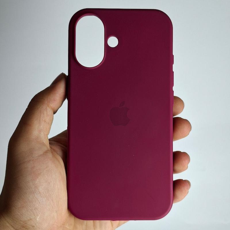 کاور IPhone 16 سیلیکونی اورجینال پاک کنی اپل آیفون ۱۶