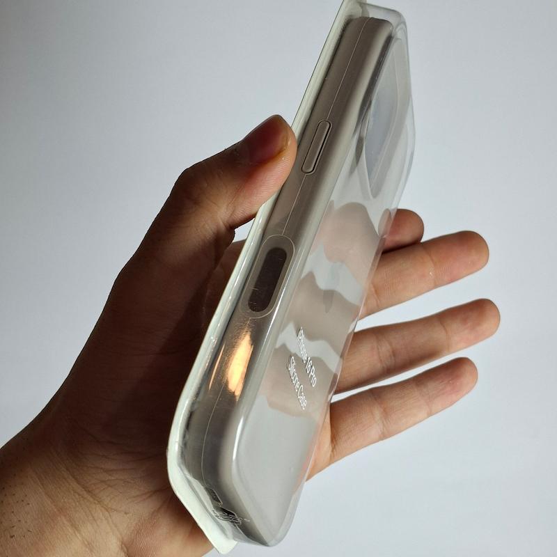 کاور IPhone 16 Pro سیلیکونی اورجینال پاک کنی اپل آیفون ۱۵ پرو