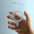 کاور IPhone 11 شفاف مگسیف ساپورت اپل آیفون ۱۱ نرمال