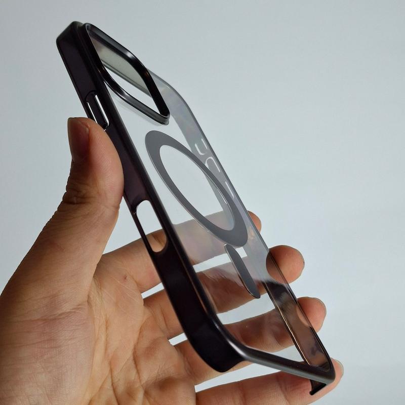 کاور IPhone 16 Pro Max کریستالی دور رنگی اپل آیفون ۱۶ پرو مکس 