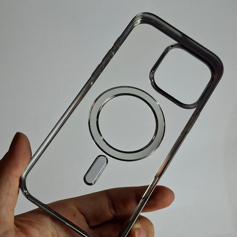 کاور IPhone 16 Pro Max کریستالی دور رنگی اپل آیفون ۱۶ پرو مکس 