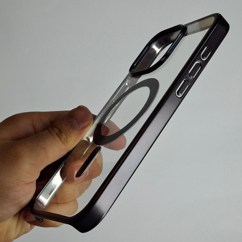 کاور IPhone 16 Pro Max کریستالی دور رنگی اپل آیفون ۱۶ پرو مکس 