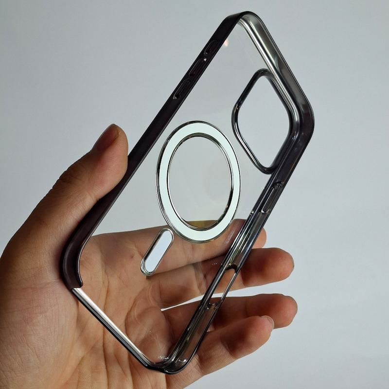 کاور IPhone 16 Pro Max کریستالی دور رنگی اپل آیفون ۱۶ پرو مکس 