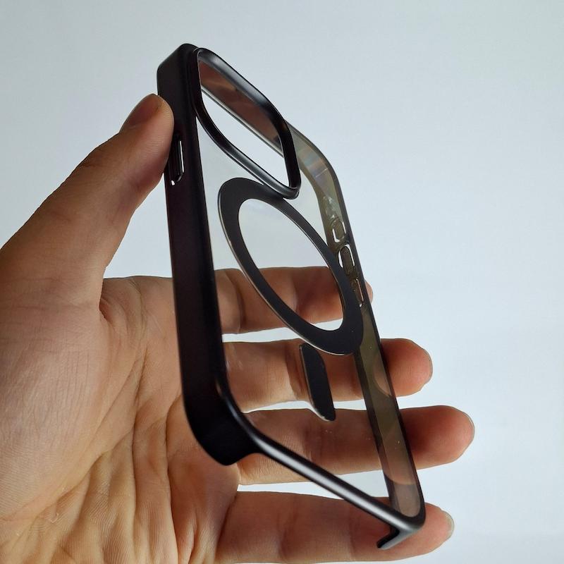 کاور IPhone 15 Pro کریستالی دور رنگی اپل آیفون ۱۵ پرو