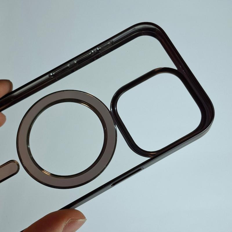 کاور IPhone 15 Pro کریستالی دور رنگی اپل آیفون ۱۵ پرو