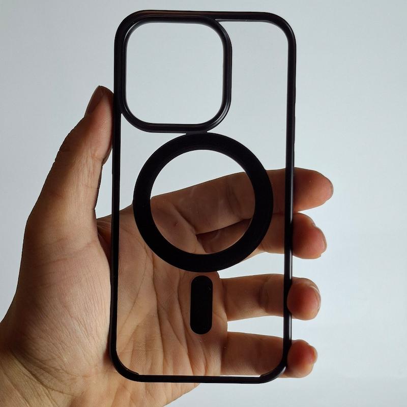 کاور IPhone 15 Pro کریستالی دور رنگی اپل آیفون ۱۵ پرو