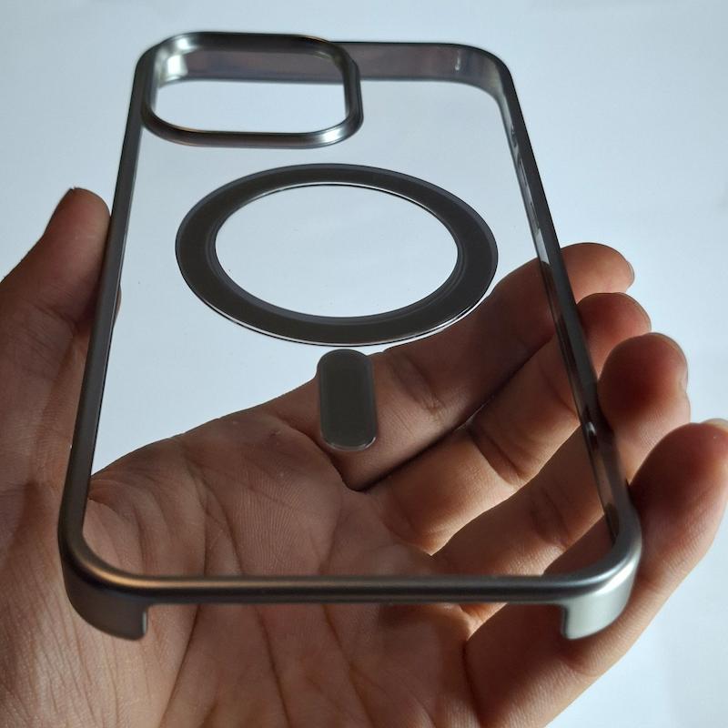 کاور IPhone 14 Pro Max کریستالی دور رنگی اپل آیفون ۱۴ پرو مکس