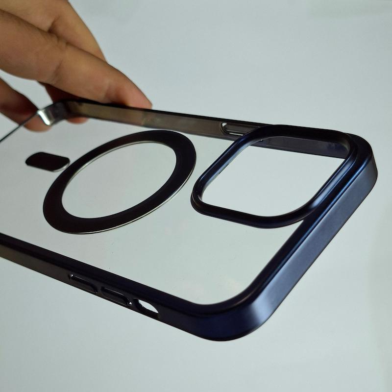کاور IPhone 14 Pro Max کریستالی دور رنگی اپل آیفون ۱۴ پرو مکس