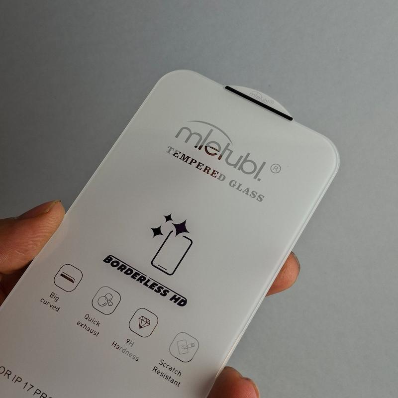 محافظ صفحه نمایش IPhone 17 Pro Max گلس بدون حاشیه اپل آیفون ۱۷ پرو مکس Borderless HD میتوبل اورجینال