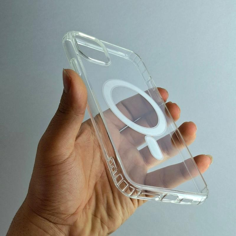 کاور IPhone 11 Pro Max شفاف مگسیف ساپورت اپل آیفون ۱۱ پرو مکس
