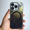 کاور IPhone 16 Pro متالیک هولوگرامی مگسیف ساپورت اپل آیفون ۱۶ پرو