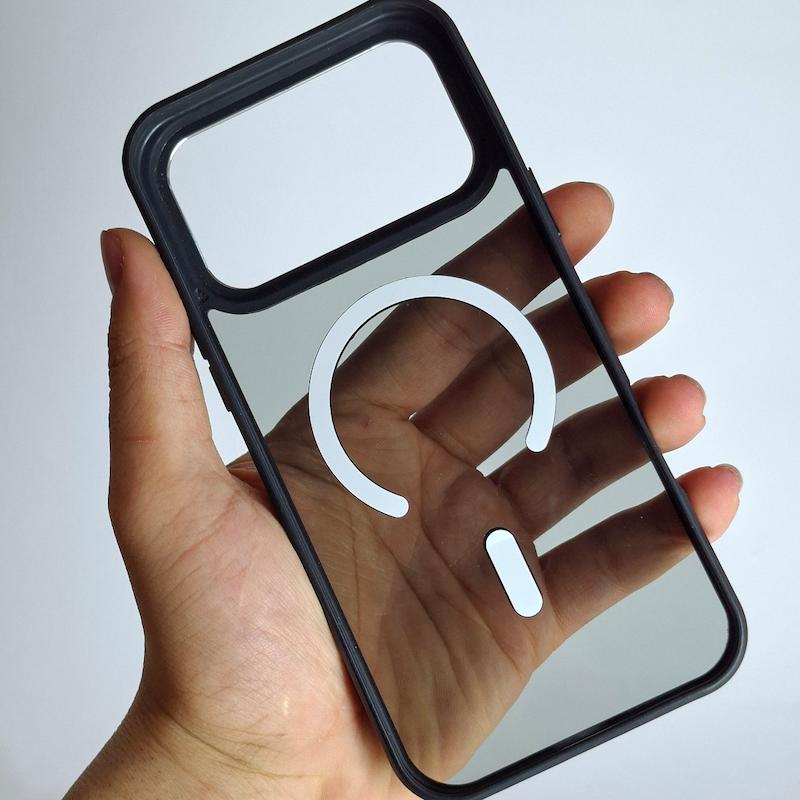 کاور IPhone 18 Pro Max / IPhone 17 Pro Max دودی مگسیف ساپورت اپل آیفون ۱۷ پرومکس و آیفون ۱۸ پرومکس