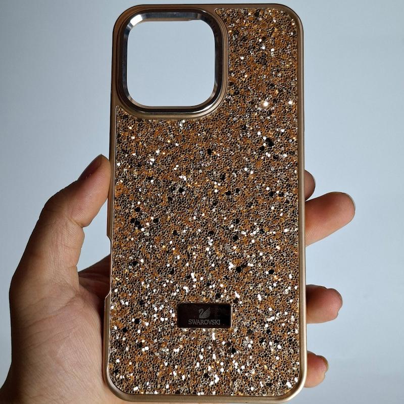 کاور IPhone 16 Pro Max شاینی سوارسکی اپل آیفون ۱۶ پرو مکس