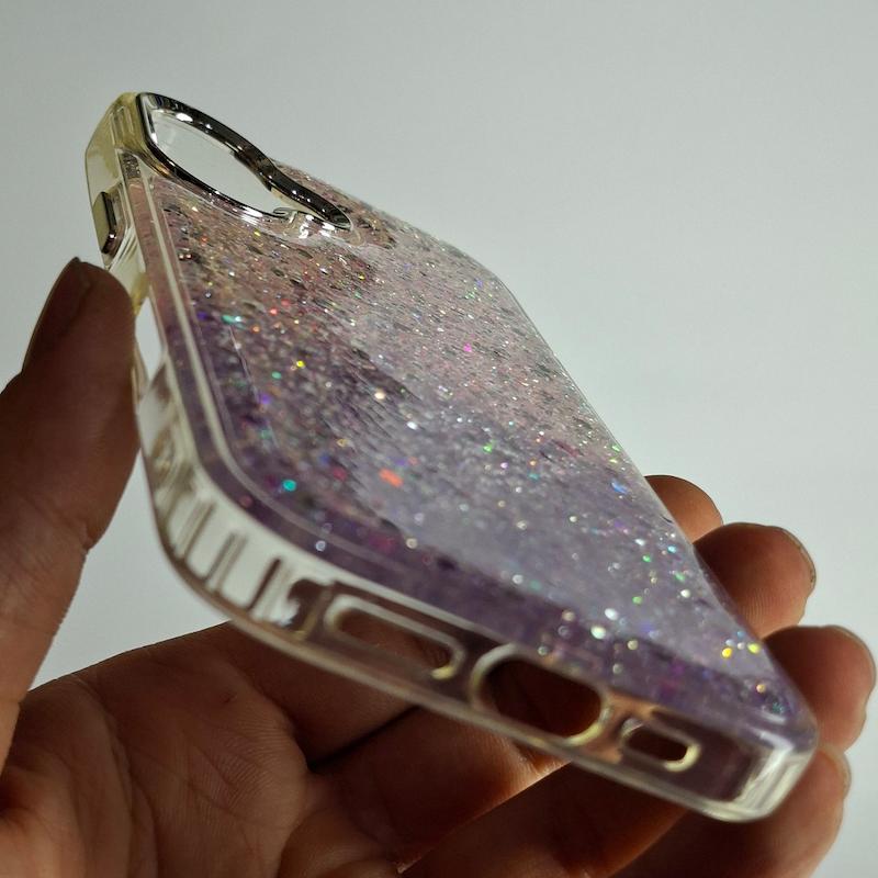 کاور IPhone 16 شاینی فانتزی بنفش اپل آیفون ۱۶ نرمال