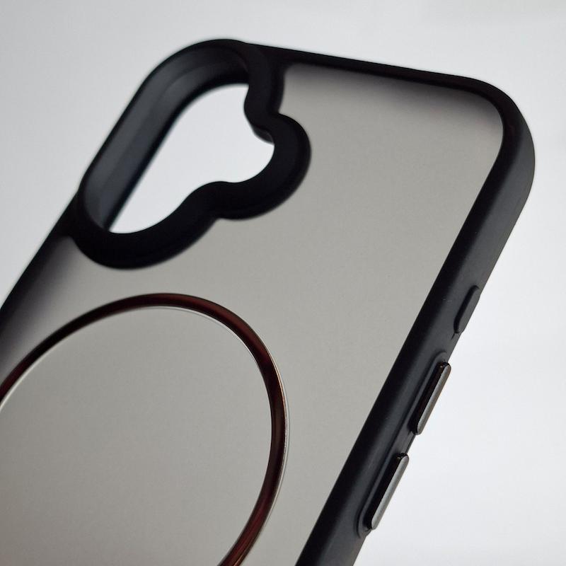 کاور IPhone 16 دارک کانسپت مگسیف اپل آیفون ۱۶ نرمال