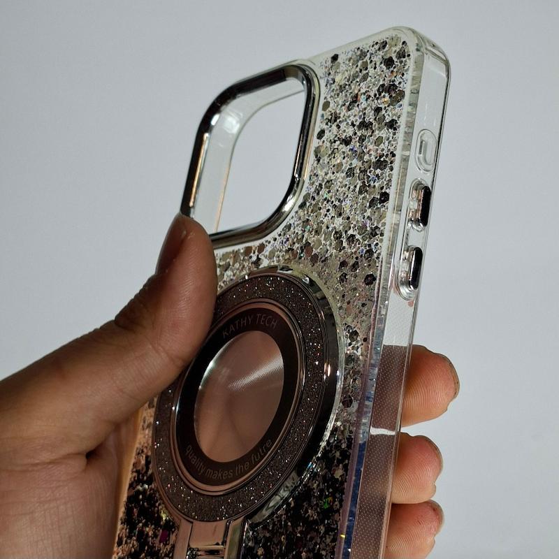 کاور IPhone 15 Pro Max شاین مگسیف ساپورت رزین اپل آیفون ۱۵ پرومکس