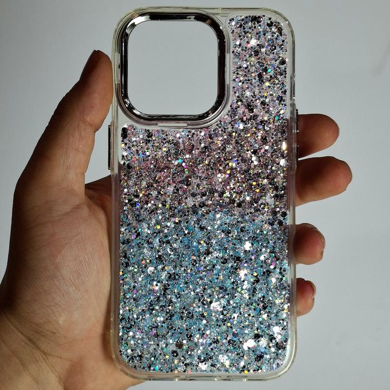 کاور IPhone 14 Pro شاینی فانتزی دورنگ اپل آیفون ۱۴ پرو