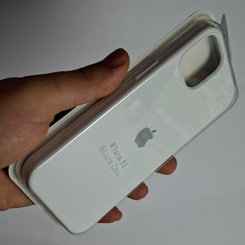 کاور IPhone 13 سیلیکونی اورجینال پاک کنی اپل آیفون ۱۳