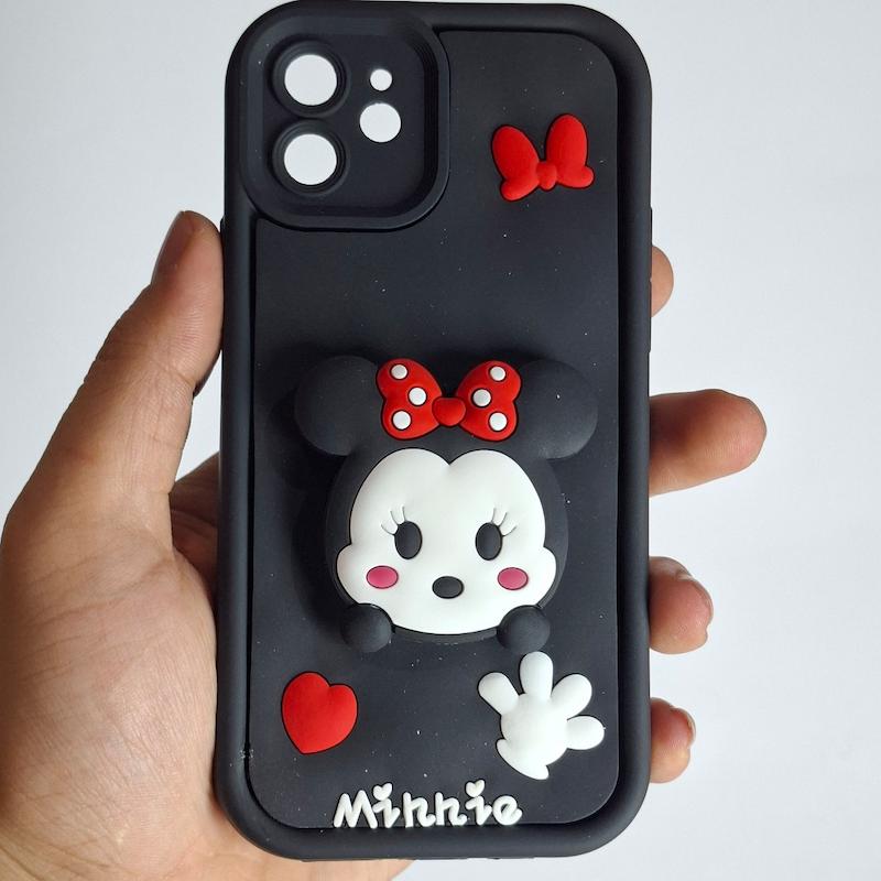 کاور IPhone 12 عروسکی پاپ سوکت میکی اپل آیفون ۱۲