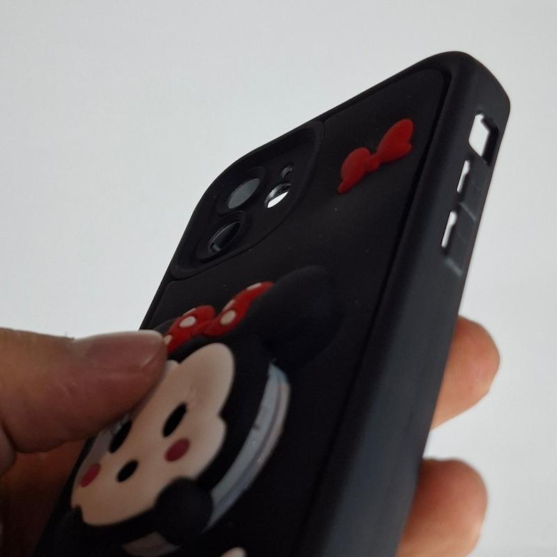 کاور IPhone 12 عروسکی پاپ سوکت میکی اپل آیفون ۱۲