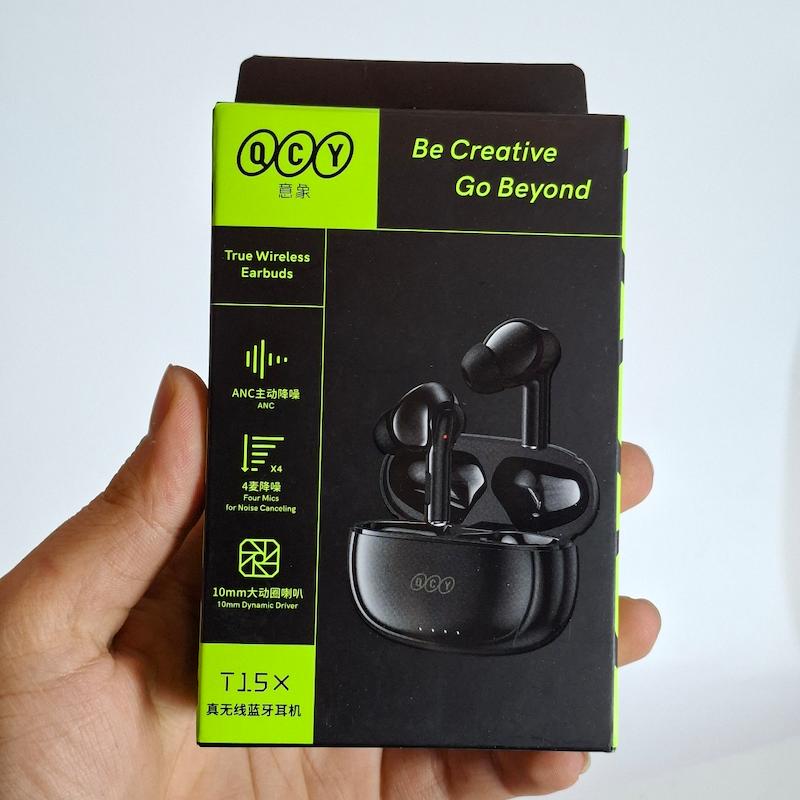 ایرپاد QCY T15X اورجینال کیفیت عالی کیو سی وای نویزکنسلینگ ANC