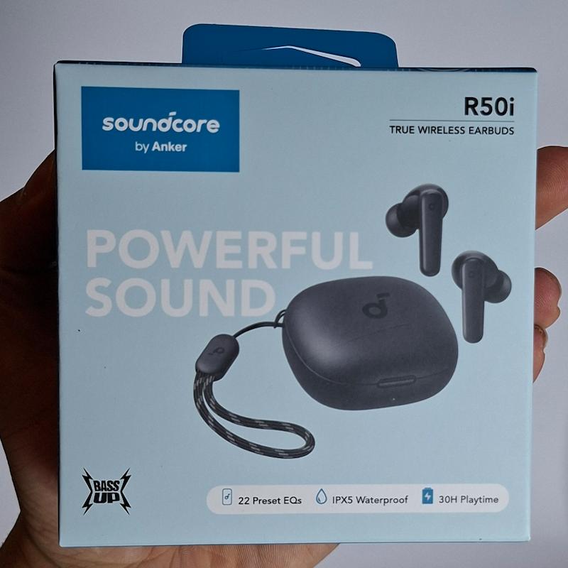ایرپاد Anker R50i‌ هدفون اورجینال انکر اتصال به نرم افزار Soundcore 