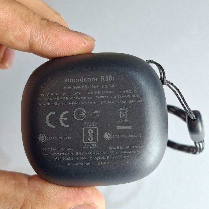 ایرپاد Anker R50i‌ هدفون اورجینال انکر اتصال به نرم افزار Soundcore 
