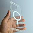 کاور Galaxy S23 Ultra شفاف مگسیف ساپورت سامسونگ گلگسی s23 اولترا