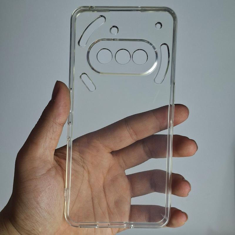 کاور شفاف Nothing Phone 3A مدل Space ژله ای ناتینگفون ۳ a