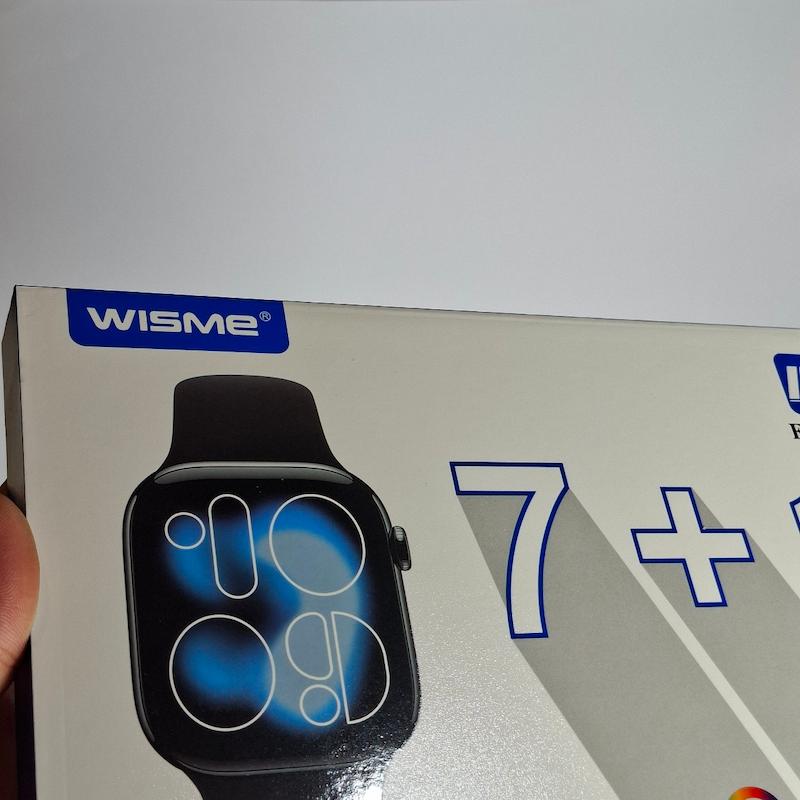 ساعت هوشمند ws - X85 ویزمی به همراه ۷ بند سیلیکونی سری ۱۰
