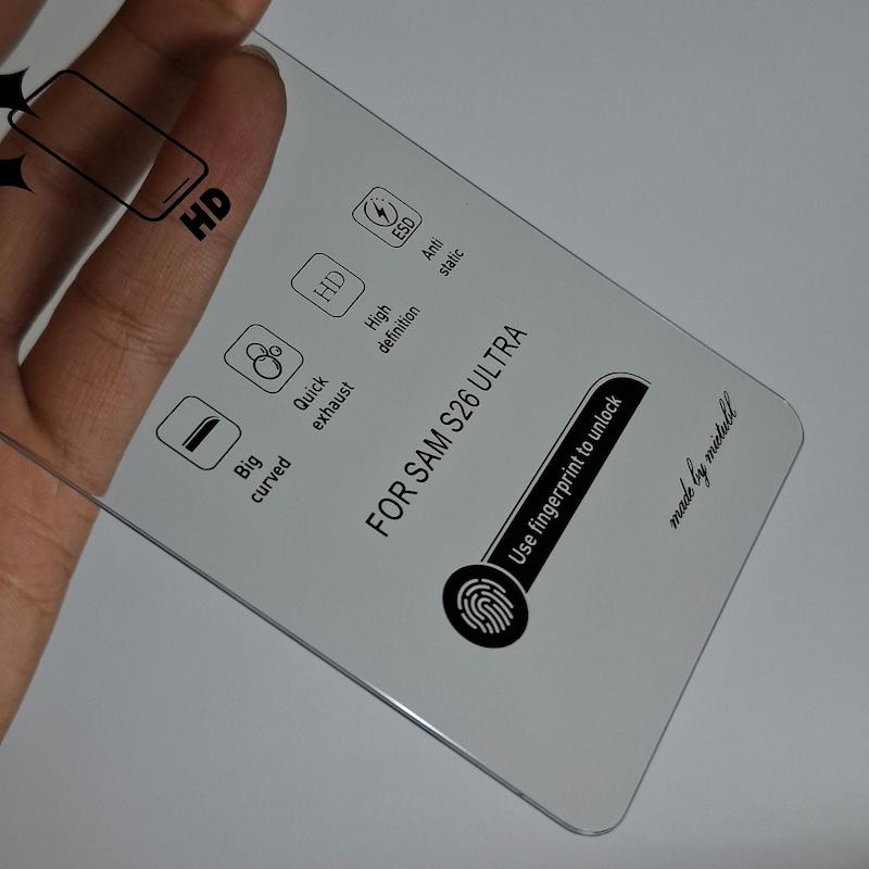 محافظ صفحه نمایش Galaxy S26 Ultra گلس بدون حاشیه سامسونگ گلگسی s26 اولترا Borderless HD New میتوبل اورجینال