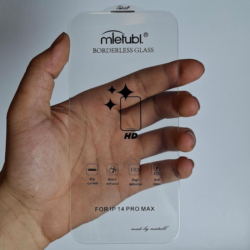 محافظ صفحه نمایش IPhone 14 Pro Max گلس بدون حاشیه اپل آیفون ۱۴ پرو مکس Borderless HD New میتوبل اورجینال