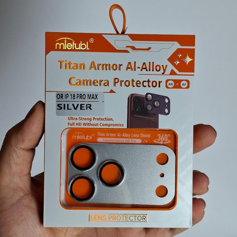محافظ لنز دوربین IPhone 18 Pro Max اورجینال برند میتوبل فول یک تکه اپل آیفون ۱۸ پرو مکس