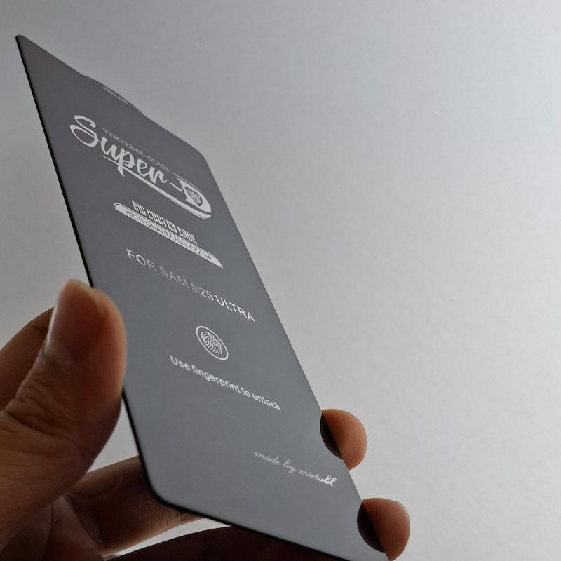 محافظ صفحه نمایش Galaxy S25 Ultra گلس آنتی استاتیک میتوبل اورجینال سامسونگ گلگسی s25 اولترا 