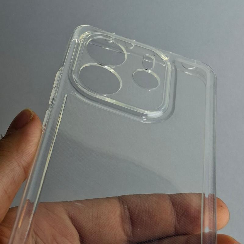 کاور شفاف Redmi Note 14 4G مدل Space ژله ای شیائومی ردمی‌ نوت ۱۴