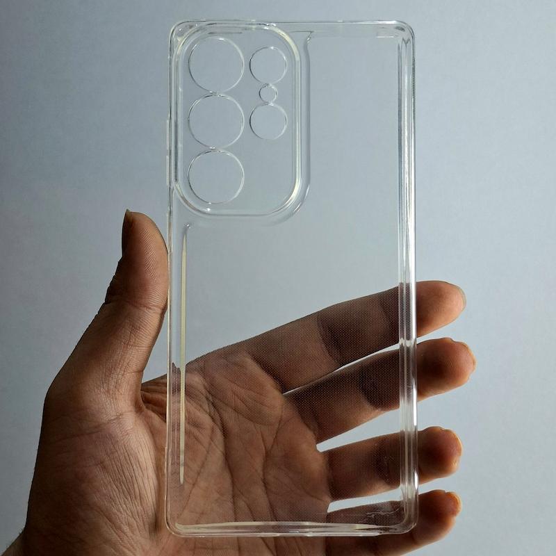 کاور شفاف Galaxy S25 Ultra مدل Space ژله ای سامسونگ گلگسی s 25  اولترا
