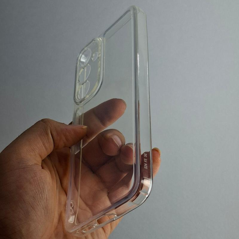 کاور شفاف Galaxy S24FE مدل Space ژله ای سامسونگ گلگسی s24 Fe