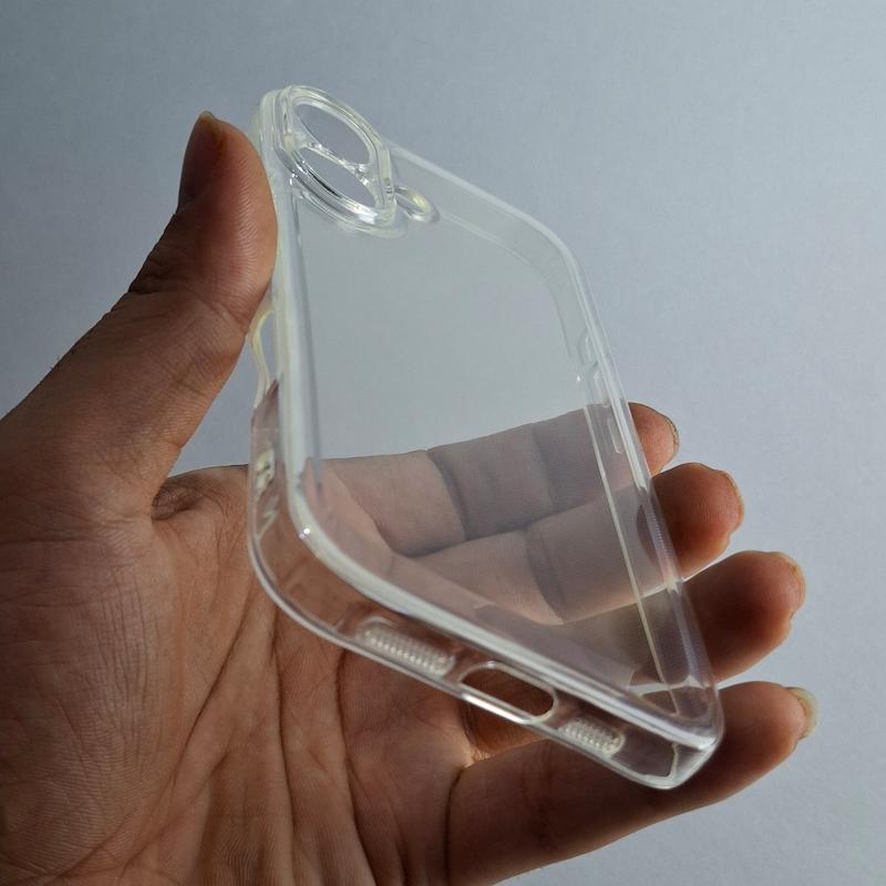 کاور شفاف IPhone 16 مدل Space ژله ای اپل آیفون ۱۶ نرمال 