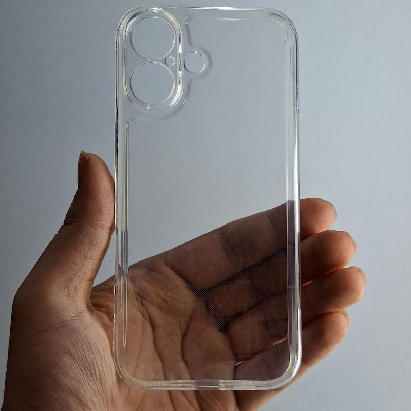 کاور شفاف IPhone 17 مدل Space ژله ای اپل آیفون ۱۷ نرمال 