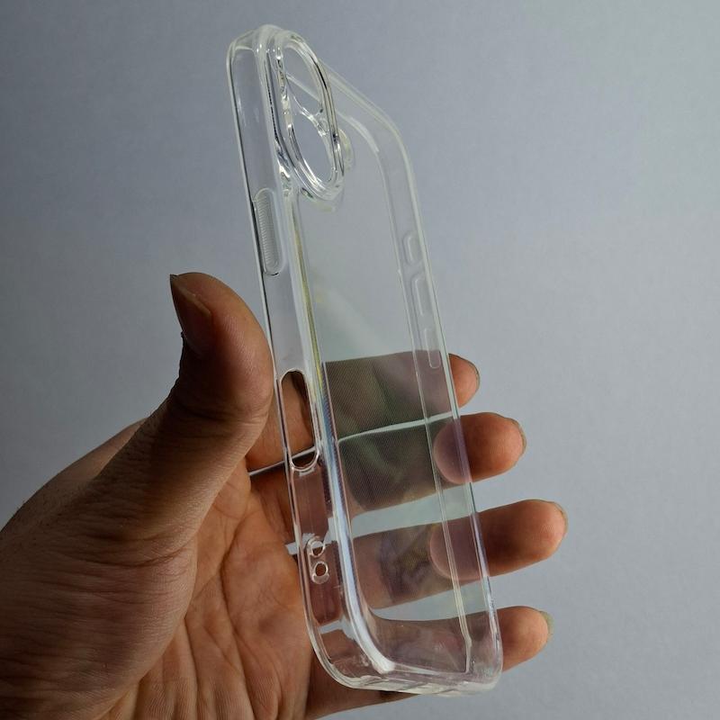 کاور شفاف IPhone 17 مدل Space ژله ای اپل آیفون ۱۷ نرمال 