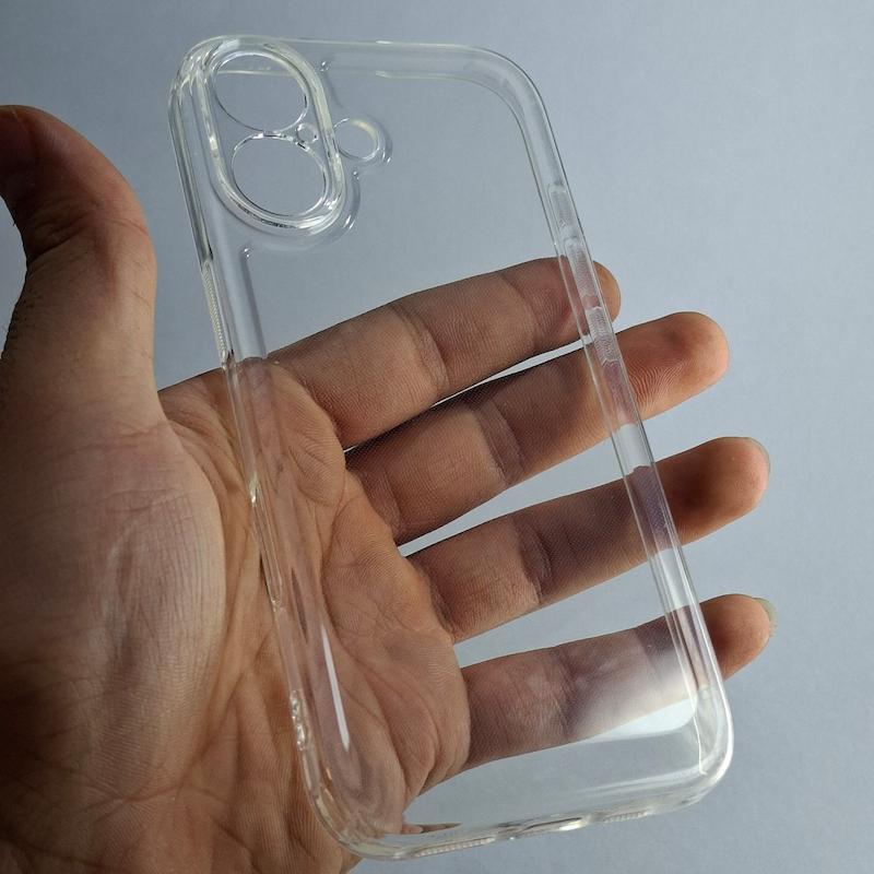 کاور شفاف IPhone 17 مدل Space ژله ای اپل آیفون ۱۷ نرمال 