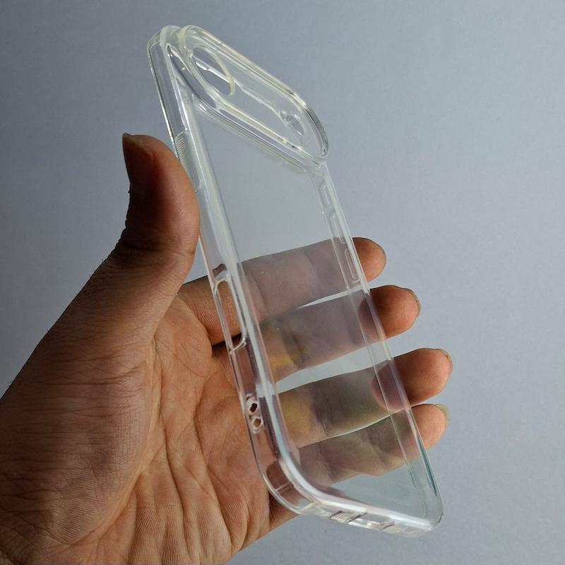 کاور شفاف IPhone 17 air مدل Space ژله ای اپل آیفون ۱۷ ایر