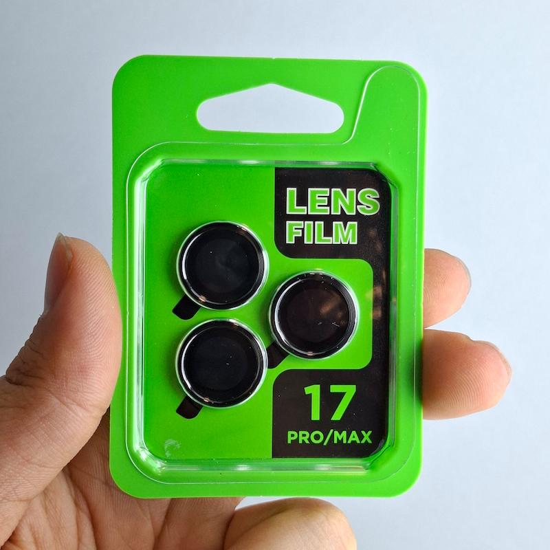 محافظ لنز IPhone 17 Pro / IPhone 17 Pro Max فلزی دوربین اپل آیفون ۱۷ پرومکس و ۱۷ پرو