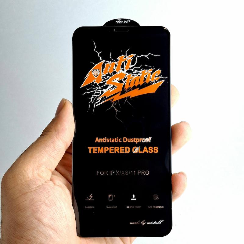 محافظ صفحه نمایش IPhone 11 Pro / X / XS گلس AntiStatic اپل آیفون ۱۱ پرو و ایکس آنتی استاتیک میتوبل اورجینال