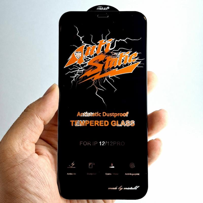 محافظ صفحه نمایش IPhone 12 / 12 Pro گلس AntiStatic اپل آیفون ۱۲ پرو و ۱۲ نرمال آنتی استاتیک میتوبل اورجینال