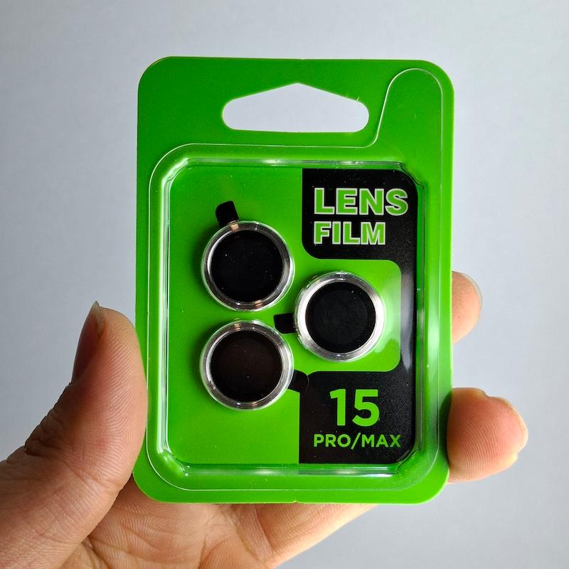 محافظ لنز IPhone 15 Pro / IPhone 15 Pro Max فلزی دوربین اپل آیفون ۱۵ پرومکس و ۱۵ پرو