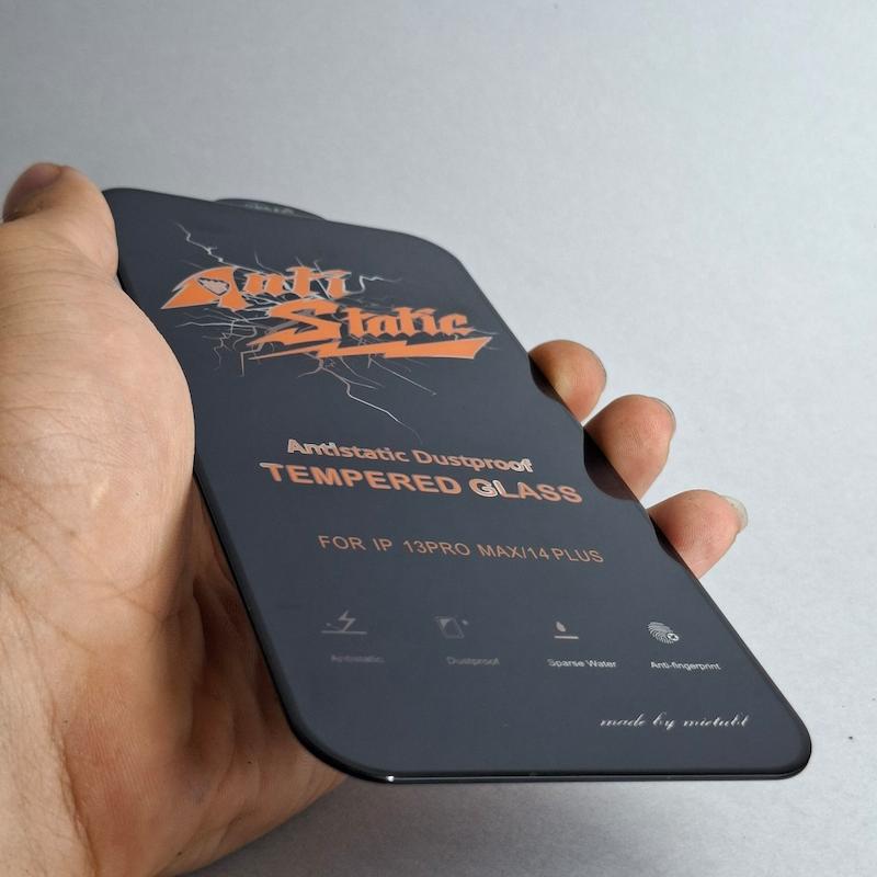 محافظ صفحه نمایش IPhone 13 Pro Max گلس AntiStatic اپل آیفون ۱۳ پرو مکس آنتی استاتیک میتوبل اورجینال
