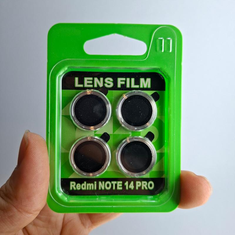 محافظ لنز Redmi Note 14 Pro 5G / POCO X7 فلزی دوربین شیائومی ردمی نوت ۱۴ پرو ۵جی و پوکو ایکس ۷