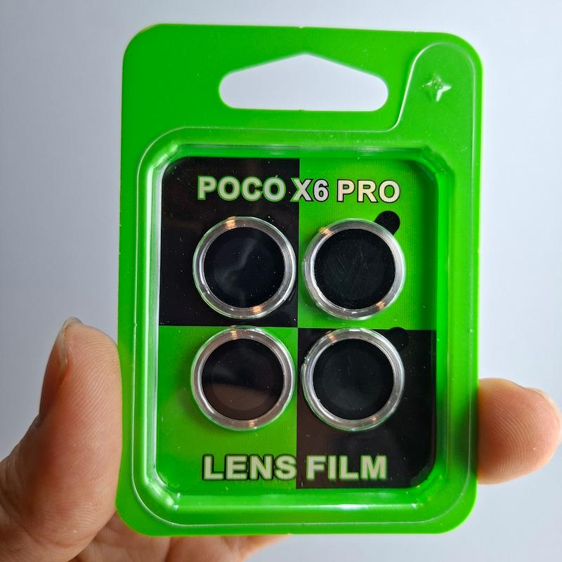 محافظ لنز POCO X6 Pro / F6 Pro فلزی دوربین شیائومی پوکو ایکس ۶ پرو